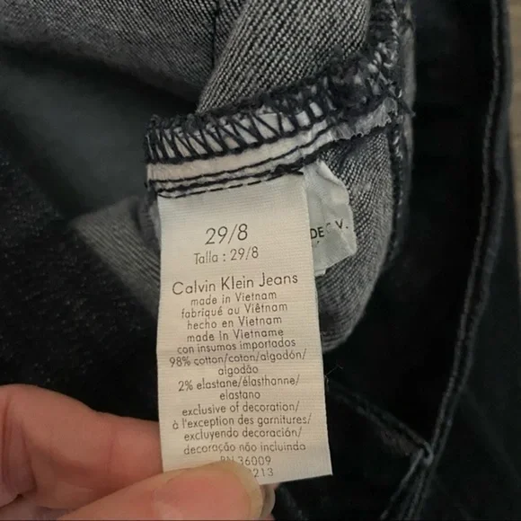 𝅺Calvin Klein High Waisted Contractor Jeggings - Picture 4 of 6